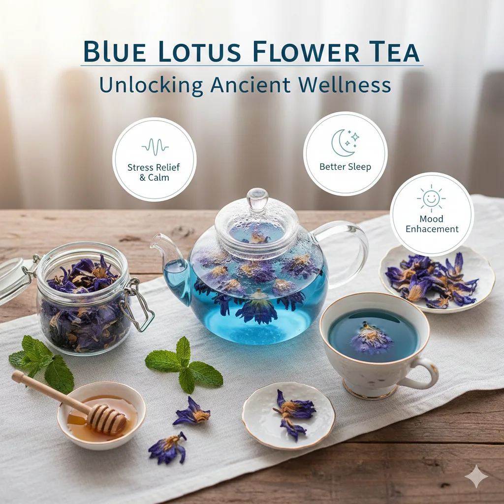 Blue Lotus Flower Tea from Sri Lanka